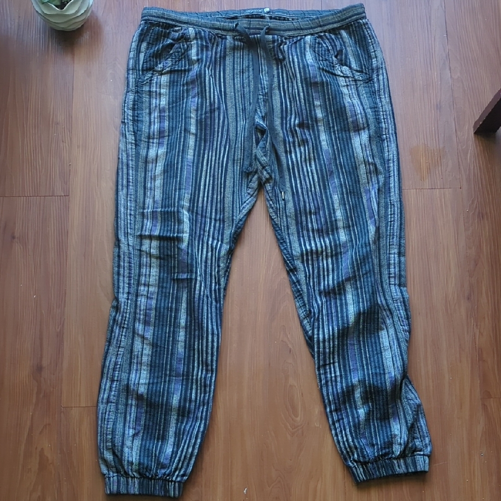 EARTHBOUND Blue and Gray Jogger Sweatpants